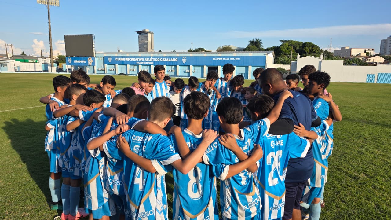 CRAC vence o Santa Cruz por 4 a 2 e abre vantagem na semifinal da Copa Goiás Sub-13