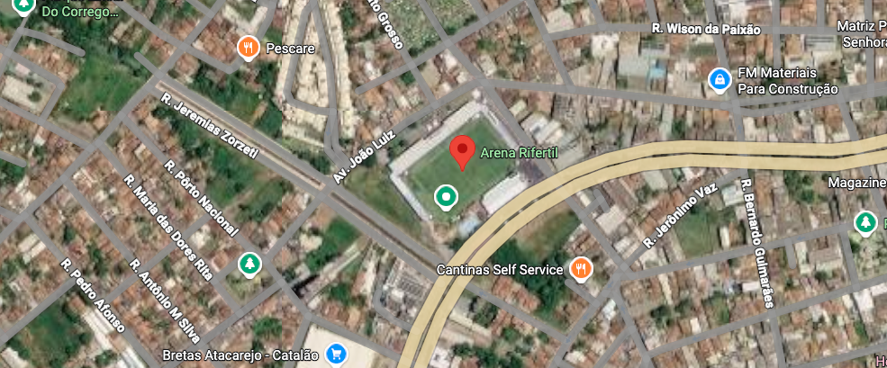 Localiza&ccedil;&atilde;o Arena Rifertil
