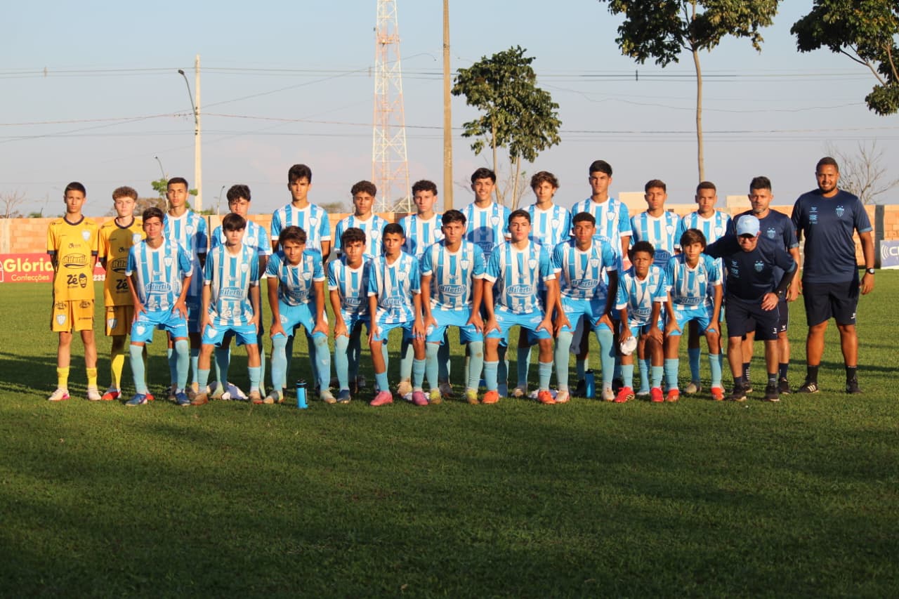 CRAC Sub-15 goleia o CA Pontalinense por 4 a 0 e conquista segunda vitória na Copa Goiás 2026