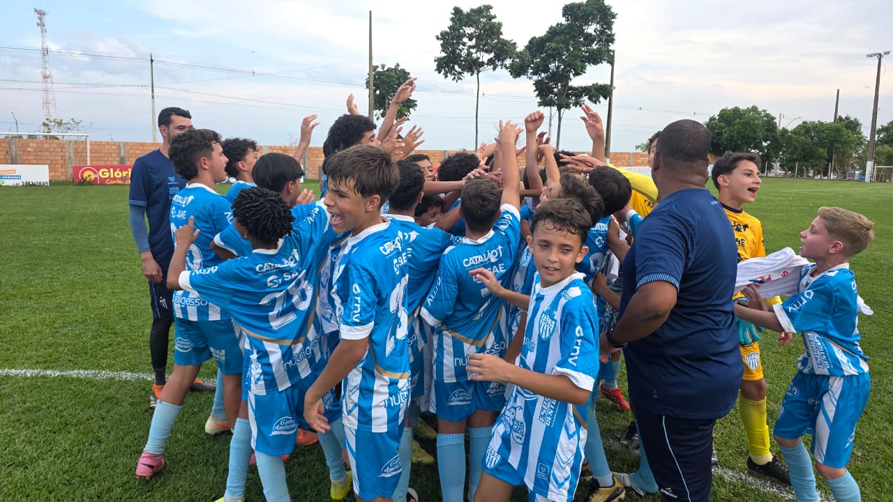 CRAC vence o Itaberaí no fim do jogo, garante classificação à semifinal e acesso à 2ª divisão da Copa Goiás Sub-13